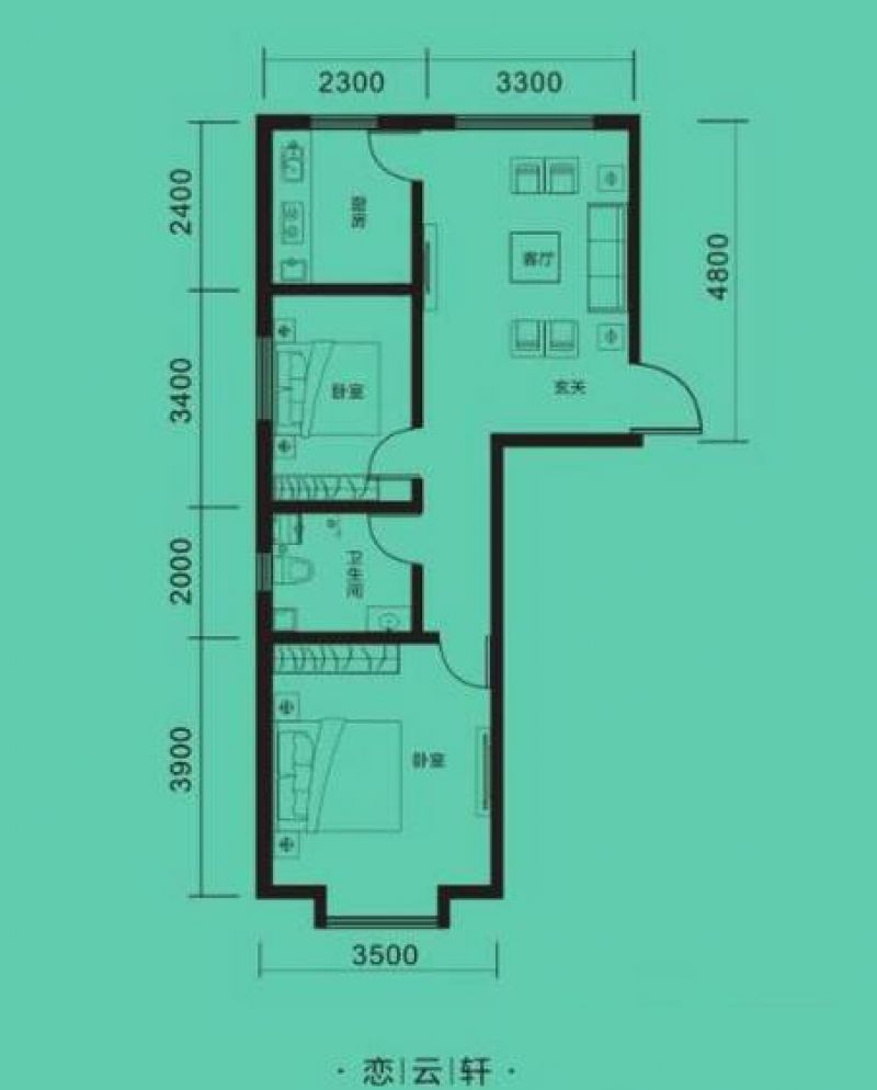 九点阳光·智谷居户型图