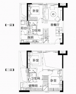 蓝光湖畔70㎡小复式妙拆改造后，比120㎡还显大