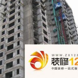 华凌国际公寓实景图施工实景（2012-03-08）