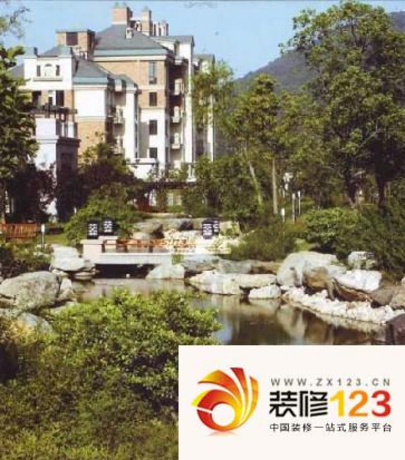 绿城丁香花园二期外景图2011.10