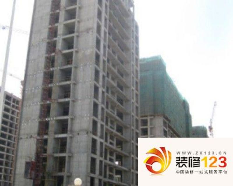 绿城玉园实景图单栋楼实景（2012-06-27）