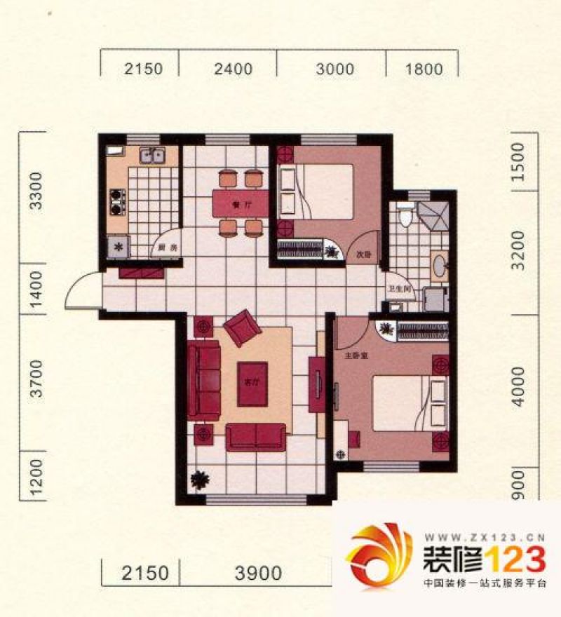 耀和荣裕户型图3#、4#标准层c1 ...